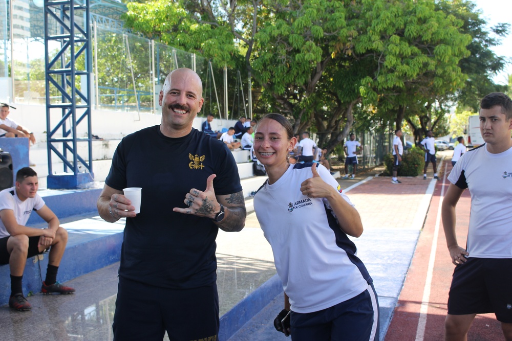 USS Milwaukee (LCS 5) visits Cartagena, Colombia