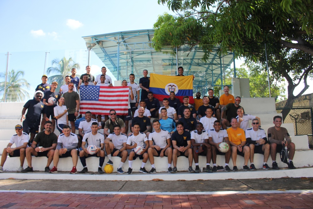 USS Milwaukee (LCS 5) visits Cartagena, Colombia