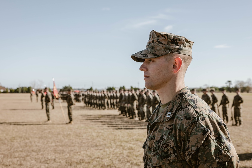 3rd Battalion, 2d Marine Regiment Change of Command