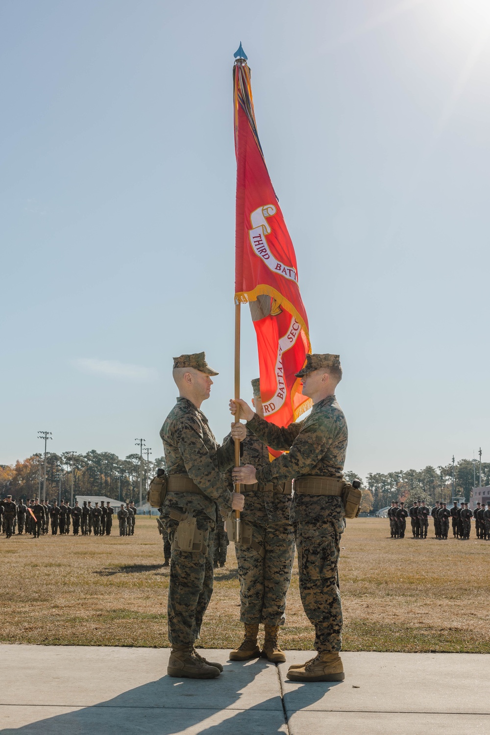 3rd Battalion, 2d Marine Regiment Change of Command