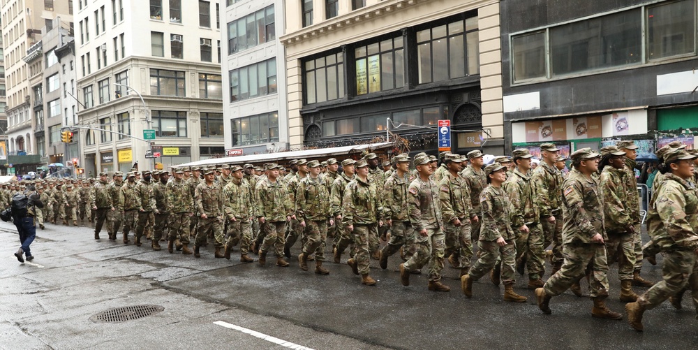 NYC Veterans Day parade