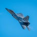 F-22 Raptor Demo Team Practices at Shaw