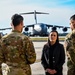 The Honorable Gina Ortiz Jones visits the 305th Air Mobility Wing