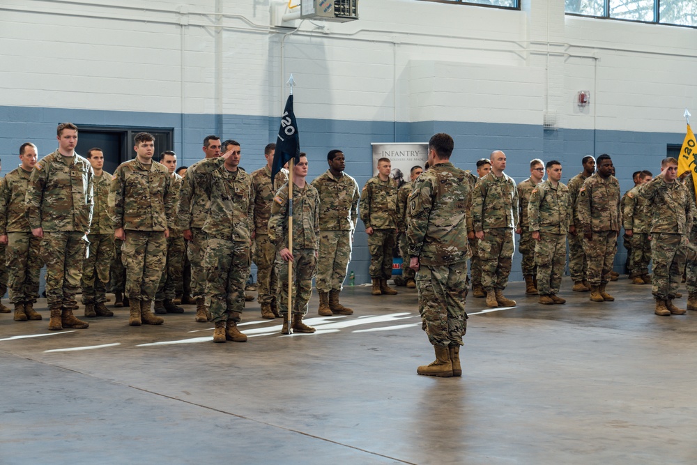 New Commander for Wilmington Based NC Guard Infantry Battalion