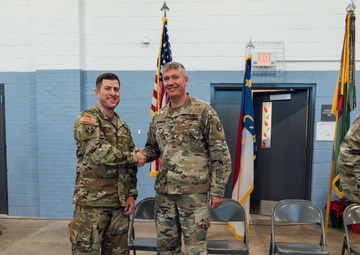 New Commander for Wilmington Based NC Guard Infantry Battalion