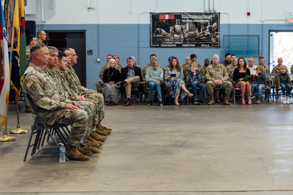 New Commander for Wilmington Based NC Guard Infantry Battalion