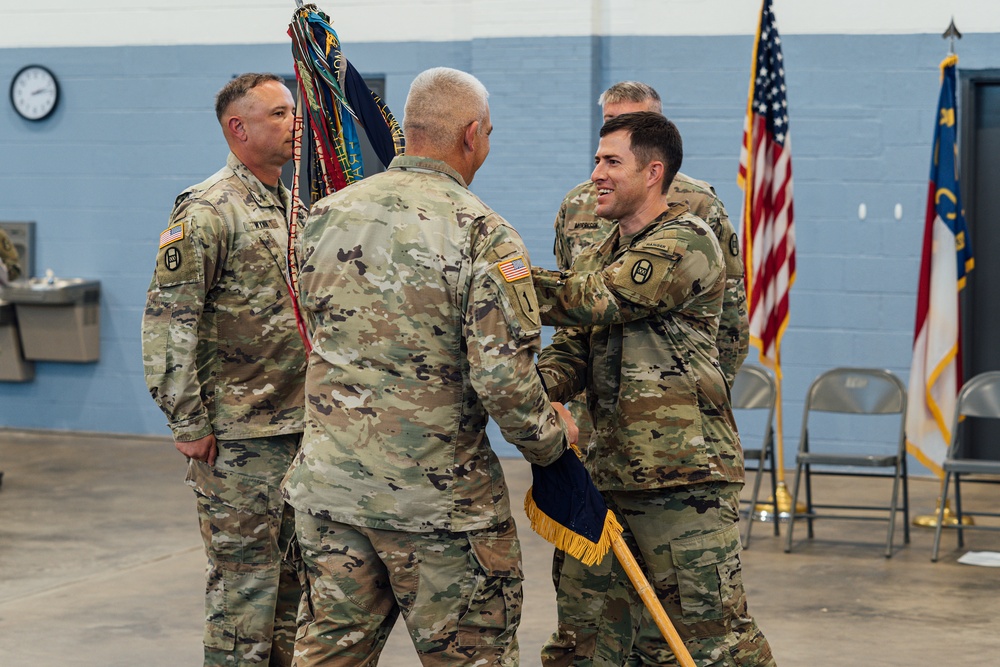 New Commander for Wilmington Based NC Guard Infantry Battalion