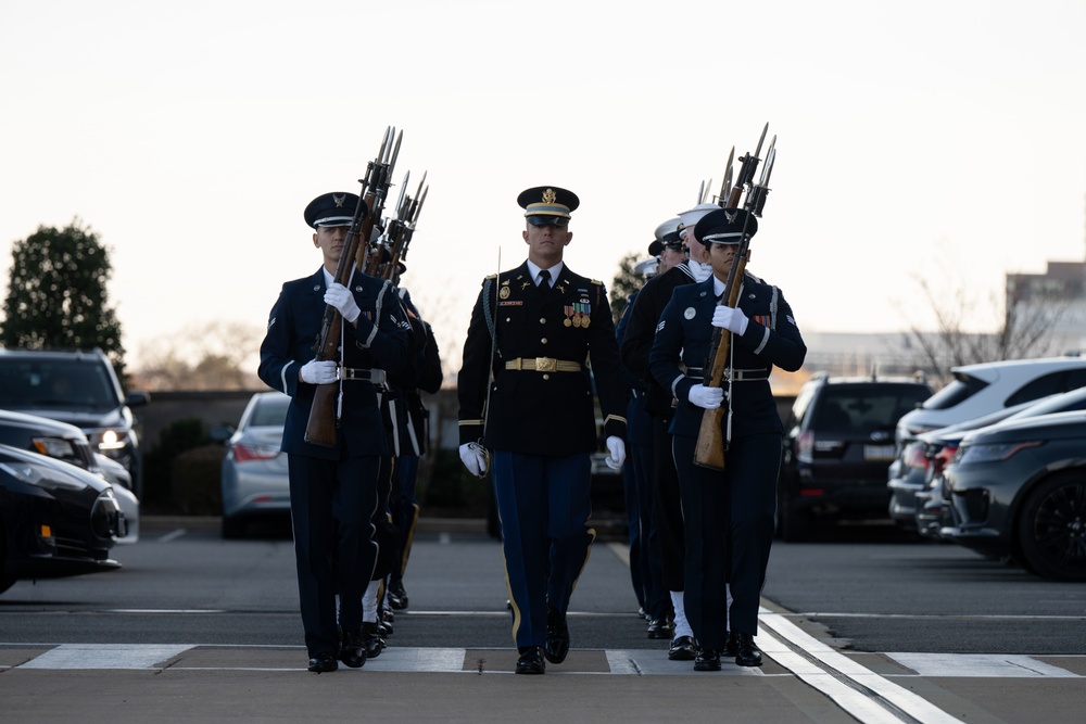 SECDEF Hosts Australian Deputy Prime Minister and Minister of Defense Richard Marles for a Bilateral Engagement