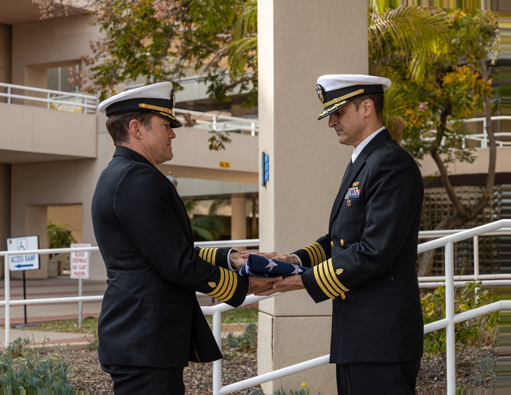 U.S. Navy Capt Fernando Levya retirement ceremony