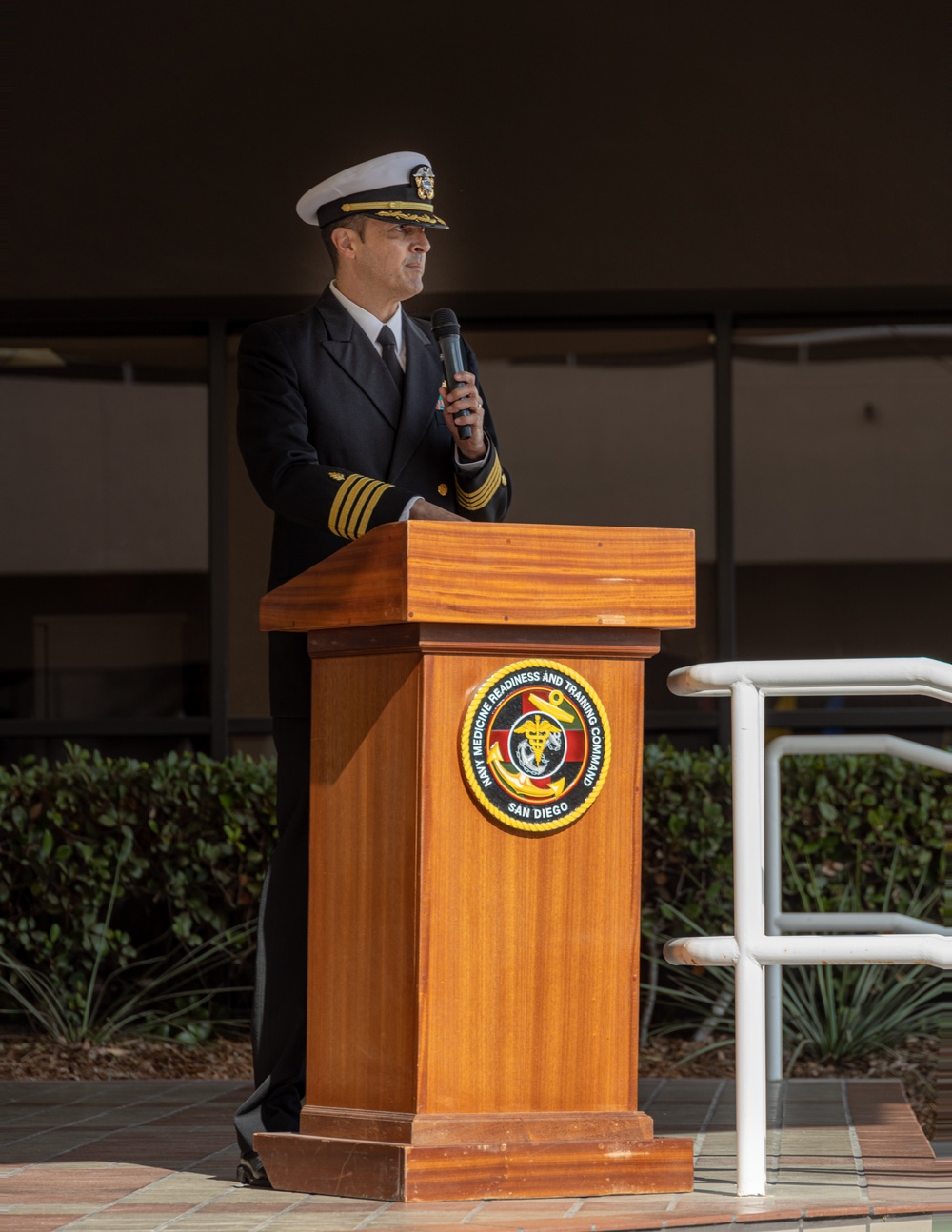 U.S. Navy Capt. Fernando Leyva retirement ceremony