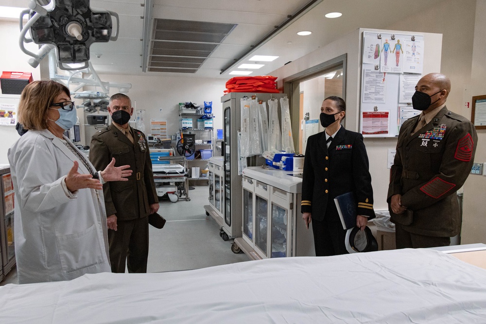 Brig. Gen. Frietze Visits Palomar Medical Center