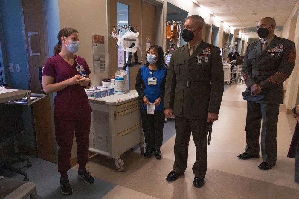 Brig. Gen. Frietze Visits Palomar Medical Center