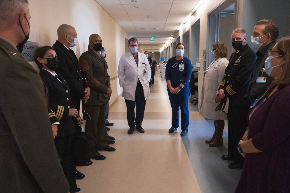 Brig. Gen. Frietze Visits Palomar Medical Center