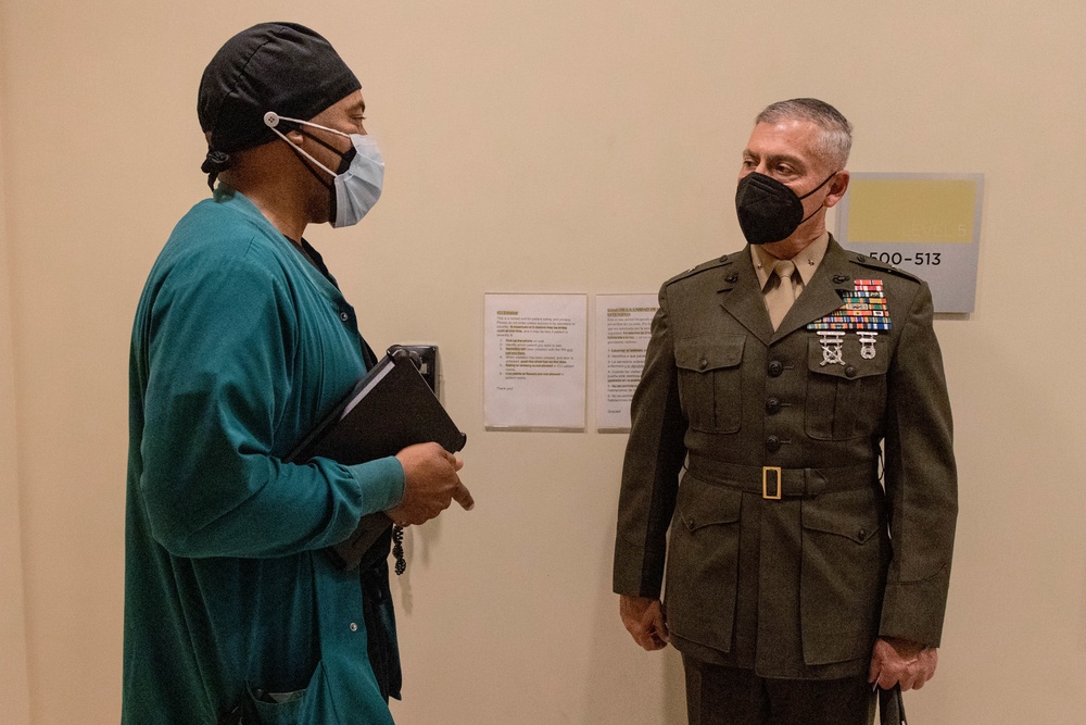 Brig. Gen. Frietze Visits Palomar Medical Center