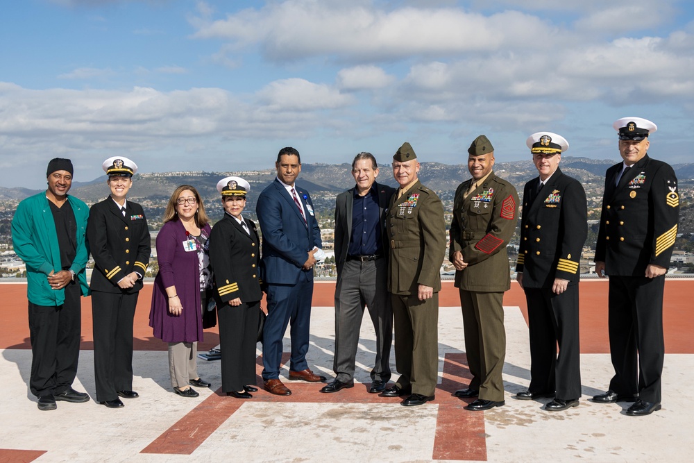 Brig. Gen. Frietze Visits Palomar Medical Center