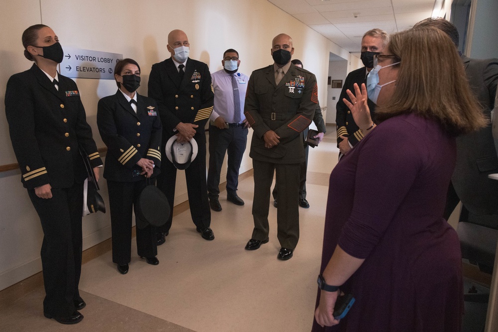 Brig. Gen. Frietze Visits Palomar Medical Center