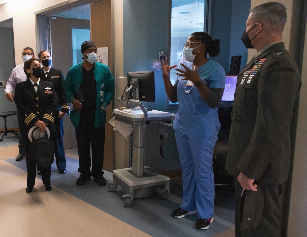 Brig. Gen. Frietze Visits Palomar Medical Center