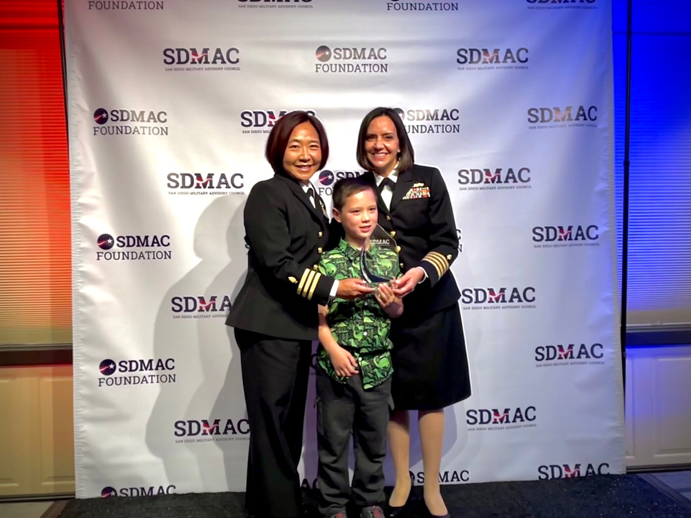 Navy Psychologist Honored at SDMAC Annual Awards Dinner 