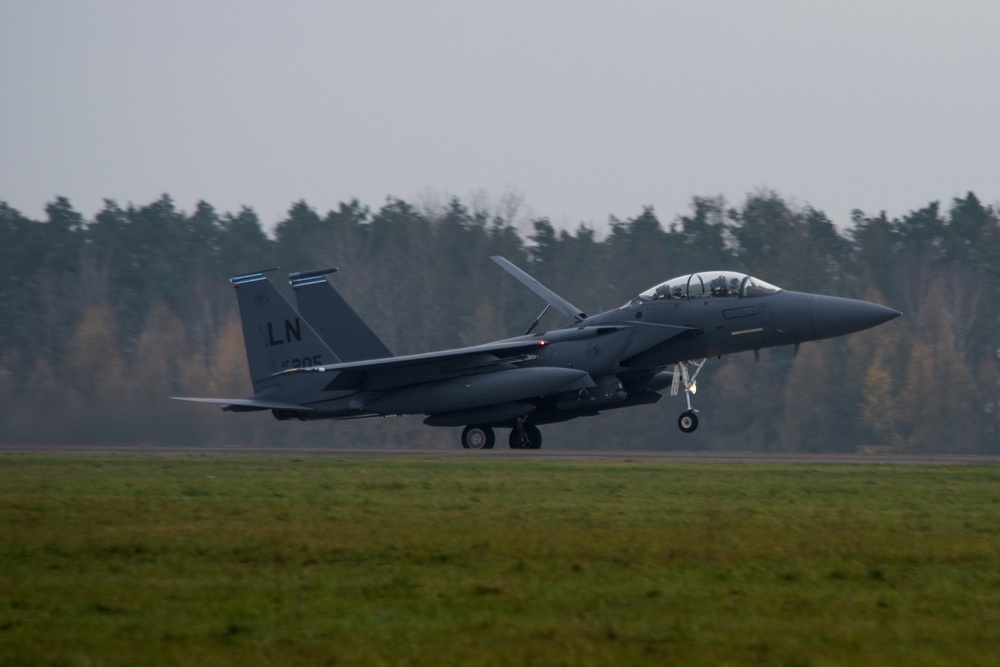 F-15 Strike Eagle Arrivals