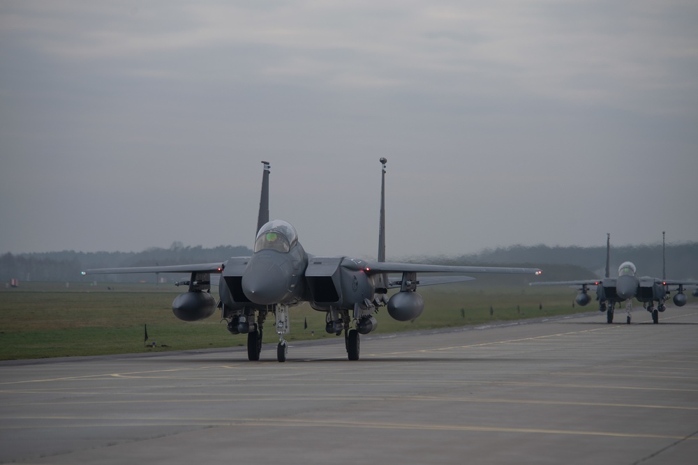 F-15 Strike Eagle Arrivals