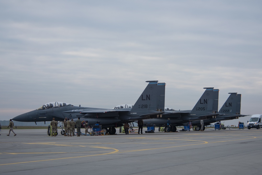 F-15 Strike Eagle Arrivals