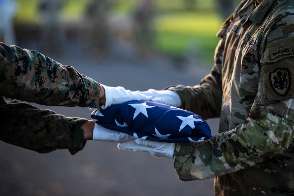 Korean War, WWII Disinterment Ceremony