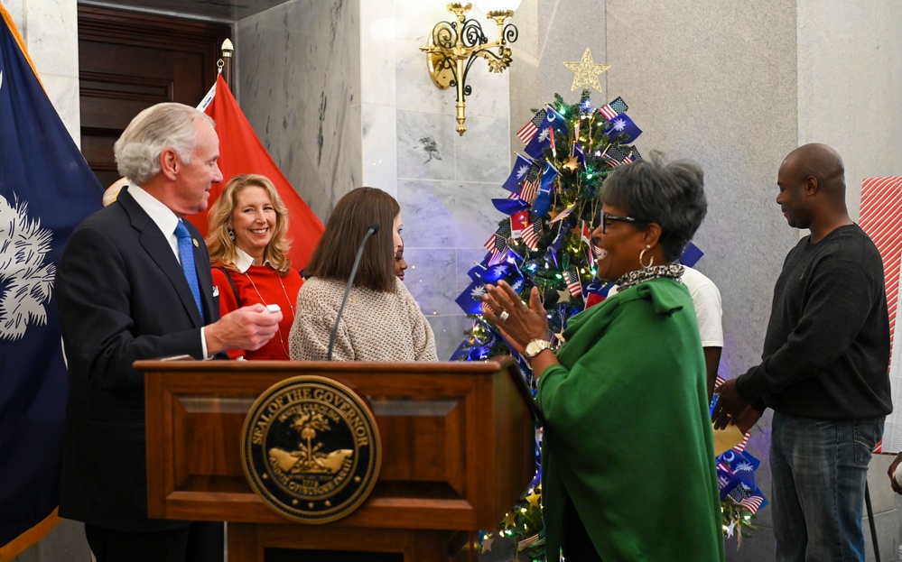 Tree lighting in memory of South Carolina’s Fallen