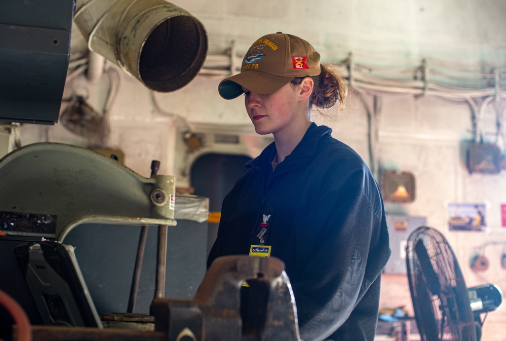 Truman is the flagship of the Harry S. Truman Carrier Strike Group and is currently in port aboard Naval Station Norfolk.