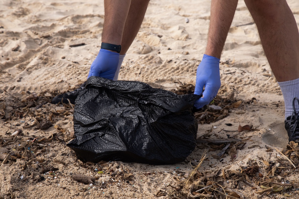 Young Marines Base Wide Cleanup