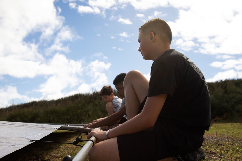 Young Marines Base Wide Cleanup