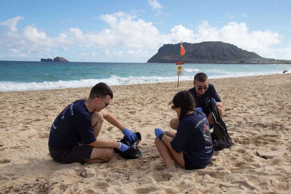 Young Marines Base Wide Cleanup