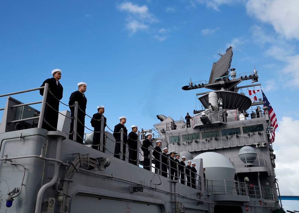Return to home port