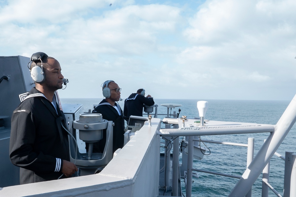 Return to home port