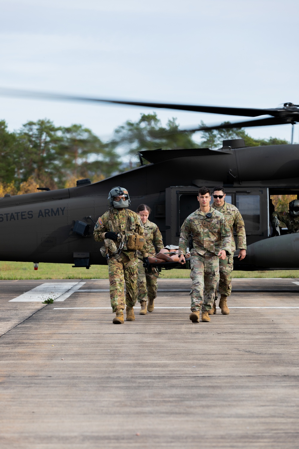 Task Force Orion Medevac Rehearsal at Grafenwoehr