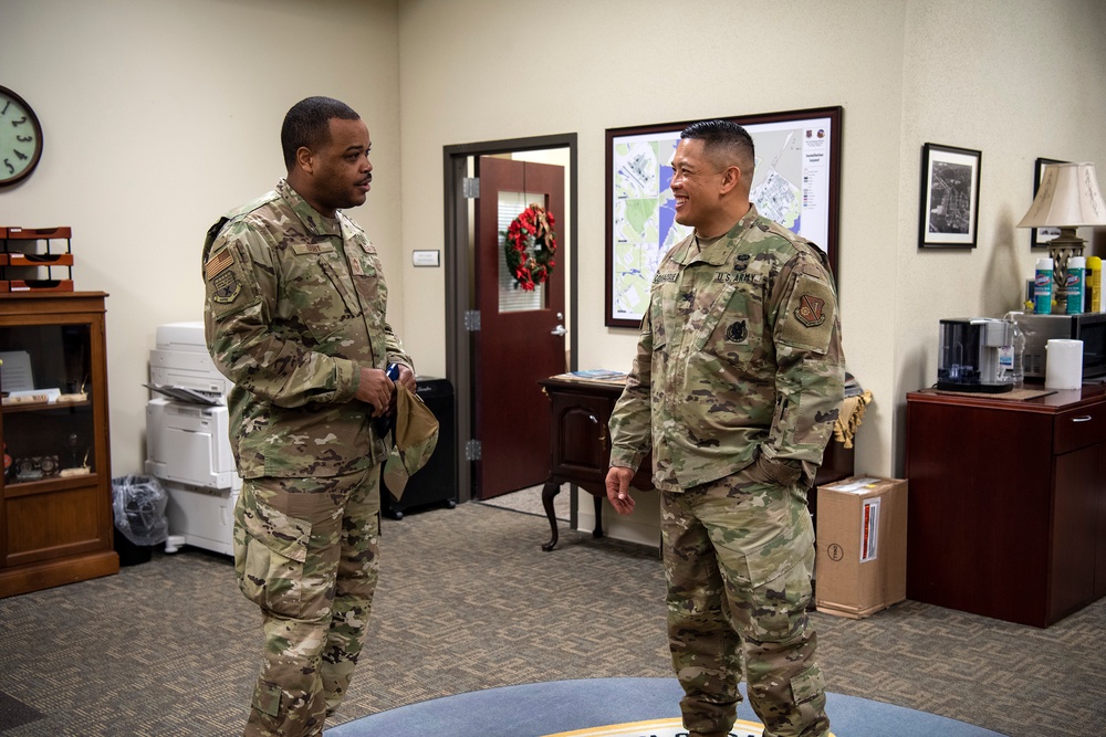 AAFES (Exchange) leadership visit JBLE