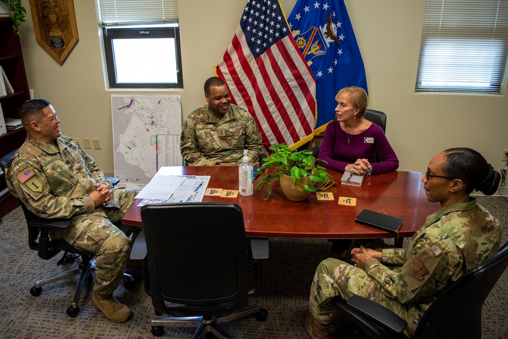 AAFES (Exchange) leadership visit JBLE