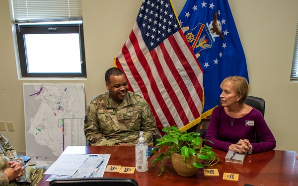 AAFES (Exchange) leadership visit JBLE