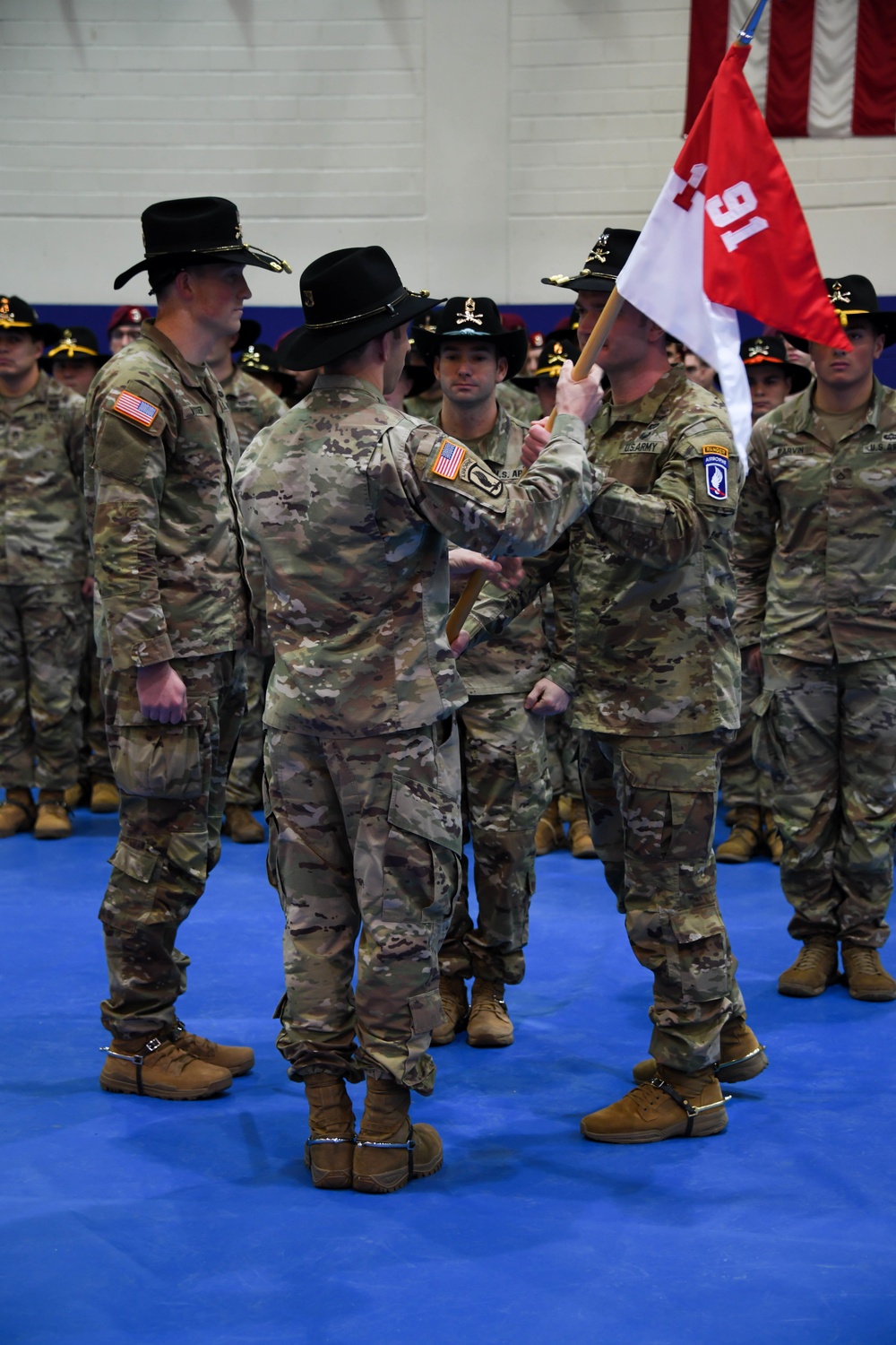 Bulldog Troop, 1-91 Cav Change of Command