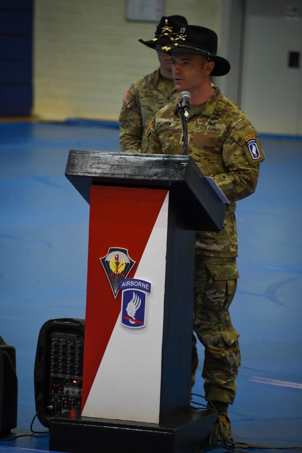 Bulldog Troop, 1-91 Cav Change of Command