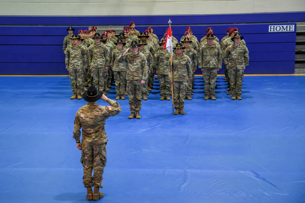 Bulldog Troop, 1-91 Cav Change of Command