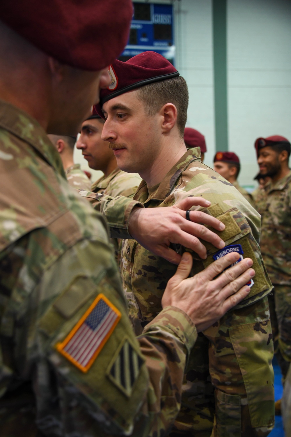 Sky Soldiers conduct Patching Ceremony