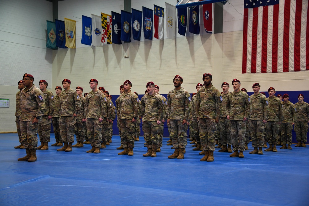 Sky Soldiers conduct Patching Ceremony