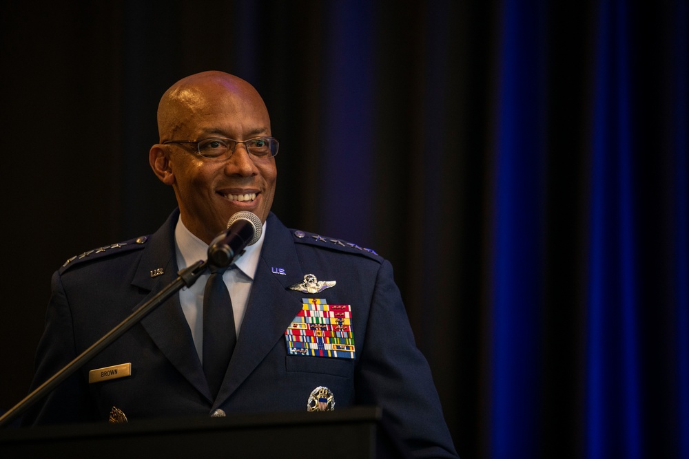 CSAF promotes retired WWII triple ace fighter pilot to brigadier general