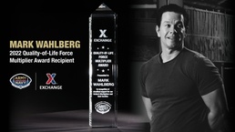 Exchange to Honor Actor, Producer Mark Wahlberg with Quality-of-Life Force Multiplier Award