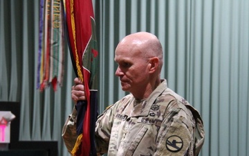 91st Training Division General Passes the Guidon