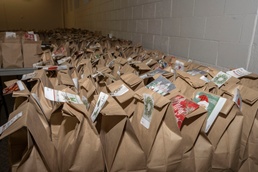 Holloman first sergeants and spouses host holiday cookie drive