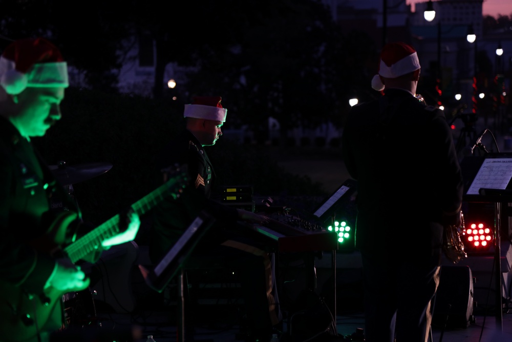 Christmas Carols and Holiday Cheer at the Governor's Christmas Tree Lighting