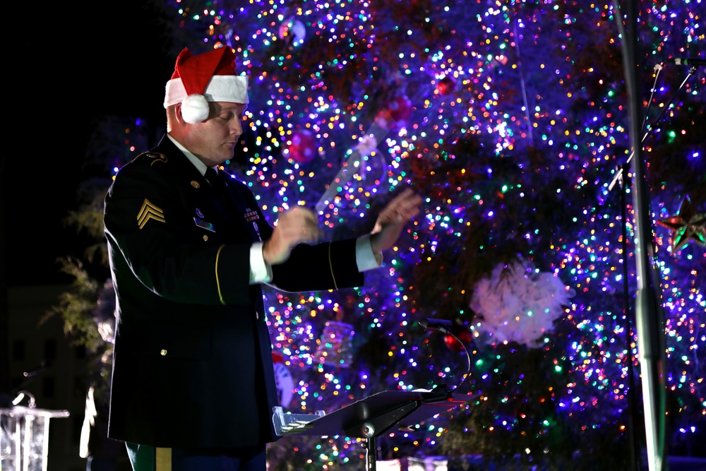 Christmas Carols and Holiday Cheer at the Governor's Christmas Tree Lighting