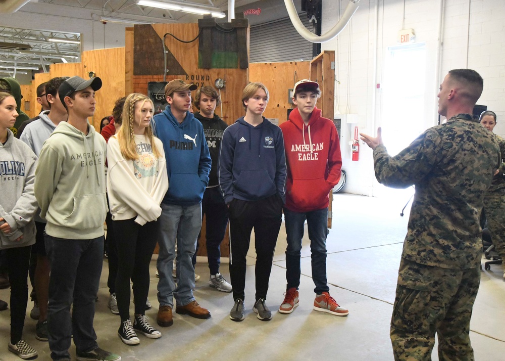 Naval Medical Center Camp Lejeune's STEM Program partners with Marine Corps Engineering School