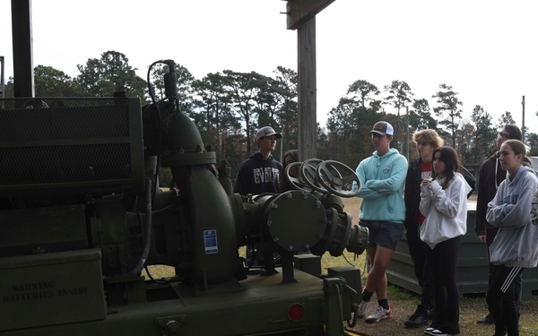 Naval Medical Center Camp Lejeune's STEM Program partners with Marine Corps Engineering School